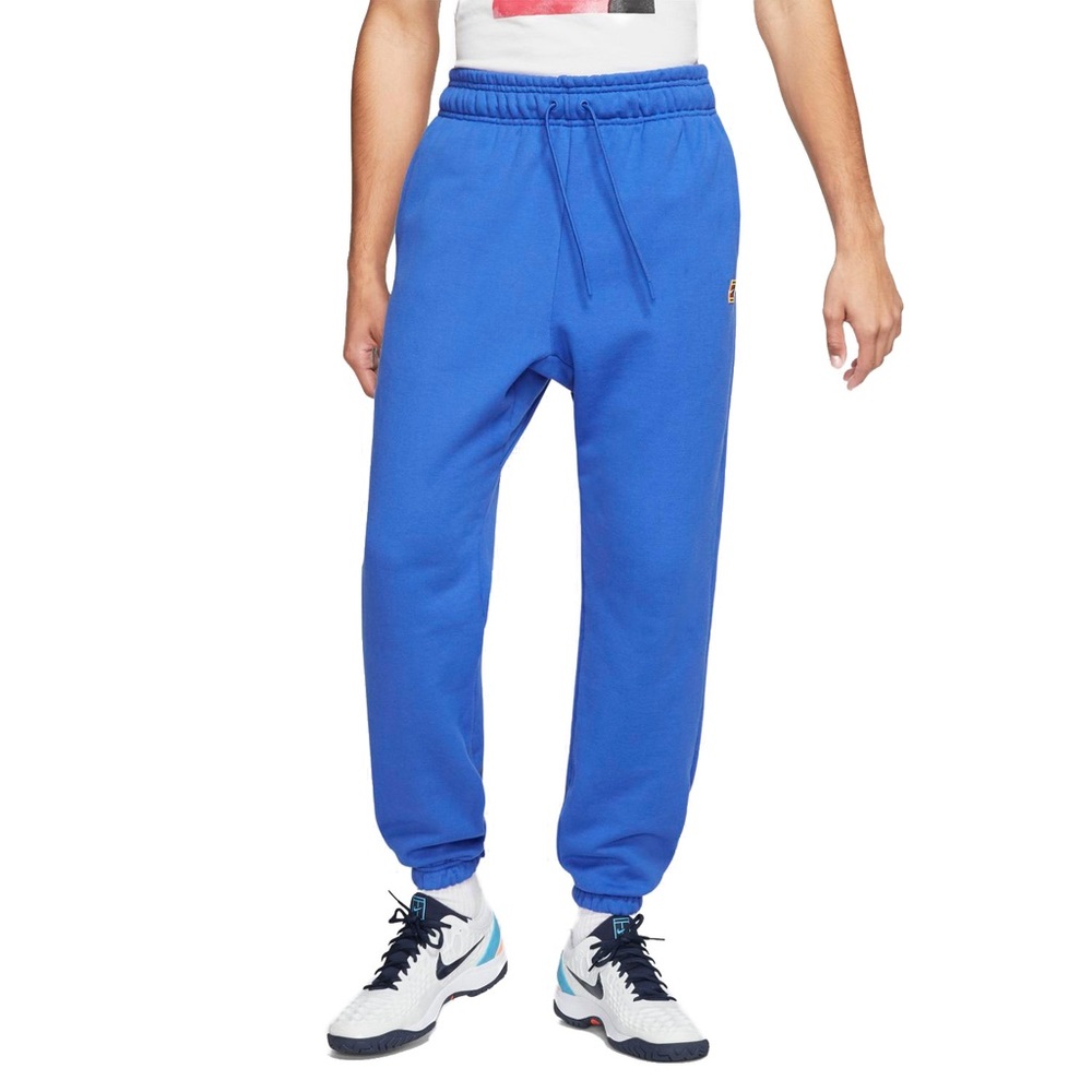 Nike Fleece Heritage Tennis Sweatpants “Game Royal” CK2178-480 Medium NEW